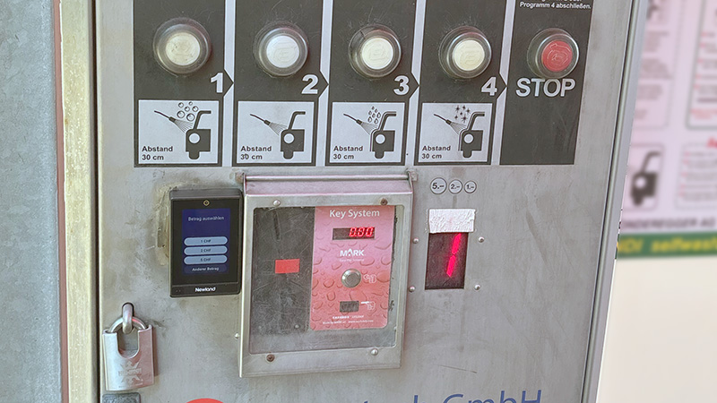 Bargeldlos statt Waschmünzen. Abrantix und PLURex starten Pilot-Projekt in Münchenbuchsee